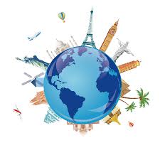 Image of the globe signifying the worldwide Tours